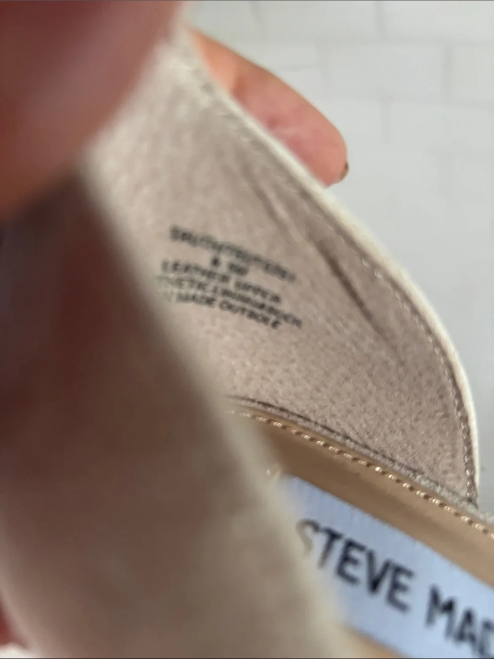 Steve Madden Truth Taupe Suede Platform Block Heels, NIB Sz 8.5